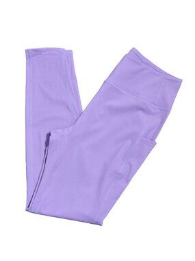 NWT | Lavender High-Waisted Yoga Leggings with Side Pockets | Large